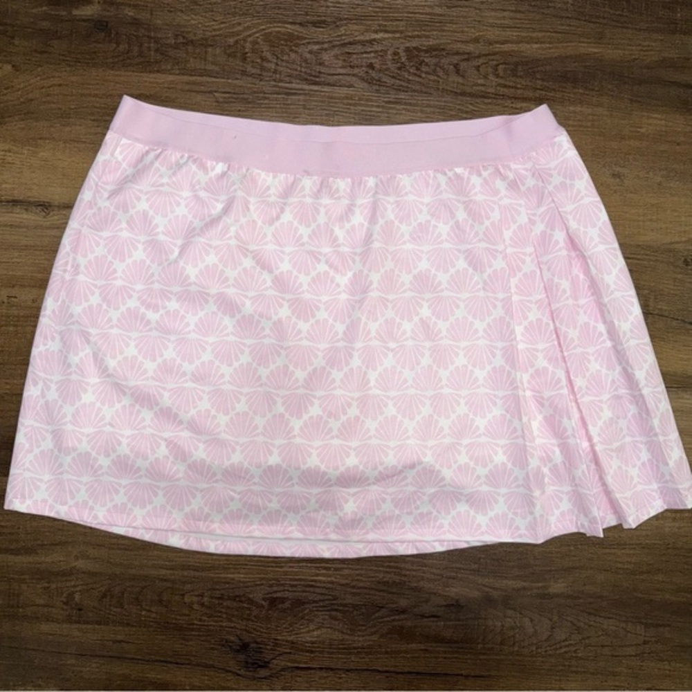 NWOT Lady Hagen Pink Seashell Athletic Skort